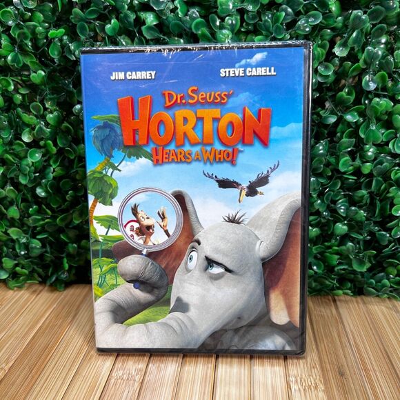 FACTORY SEALED Dr Seuss Horton Hears A Who DVD Jim Carrey Steve Carrell - Picture 1 of 6